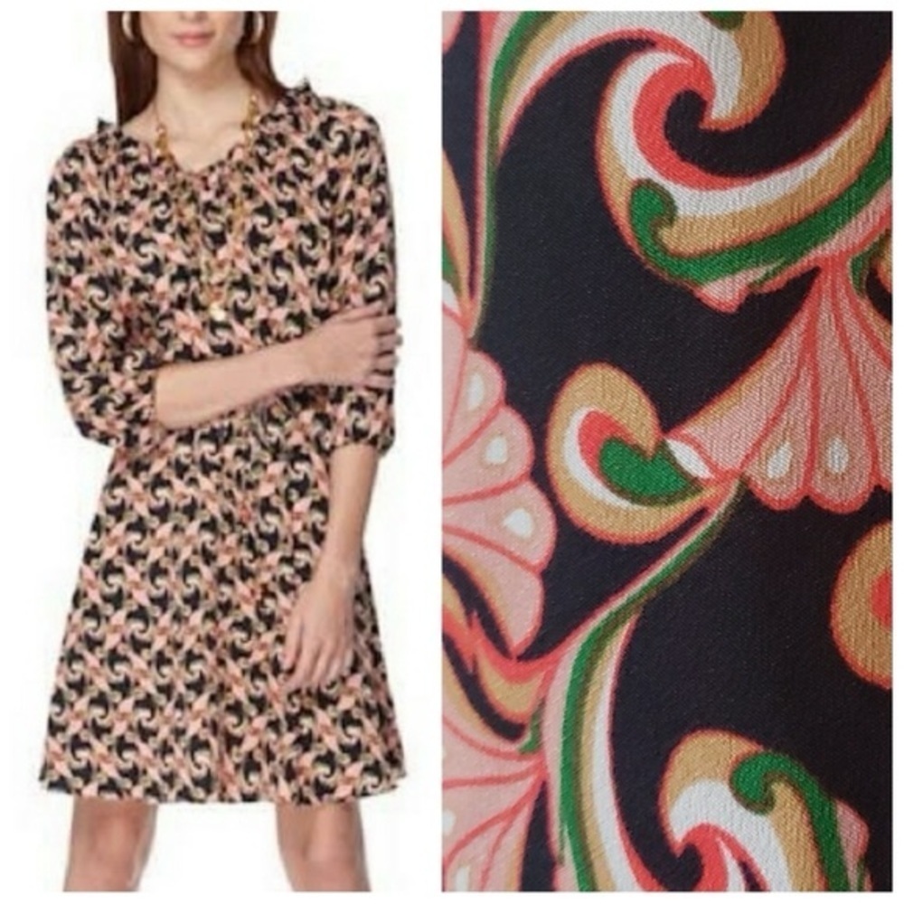 The Webster Miami Target Tropical Print Resort Style Floral Dress NO BELT